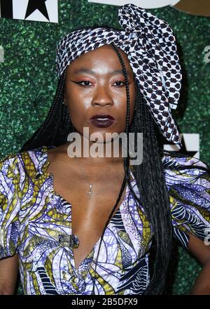 Burbank, United States. 07th Mar, 2020. BURBANK, LOS ANGELES, CALIFORNIA, USA - MARCH 07: Nana Ghana arrives at The Diaspora Dialogues' 3rd Annual International Women Of Power Luncheon held at the Arbat Banquet Hall on March 7, 2020 in Burbank, Los Angeles, California, United States. (Photo by Xavier Collin/Image Press Agency) Credit: Image Press Agency/Alamy Live News Stock Photo