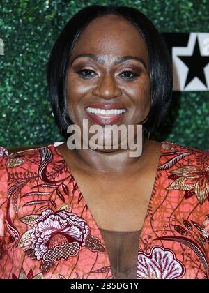 Burbank, United States. 07th Mar, 2020. BURBANK, LOS ANGELES, CALIFORNIA, USA - MARCH 07: Koshie Mills arrives at The Diaspora Dialogues' 3rd Annual International Women Of Power Luncheon held at the Arbat Banquet Hall on March 7, 2020 in Burbank, Los Angeles, California, United States. (Photo by Xavier Collin/Image Press Agency) Credit: Image Press Agency/Alamy Live News Stock Photo