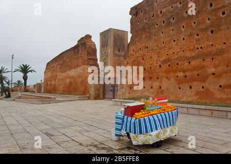 Rabat, the capital of Morocco Stock Photo