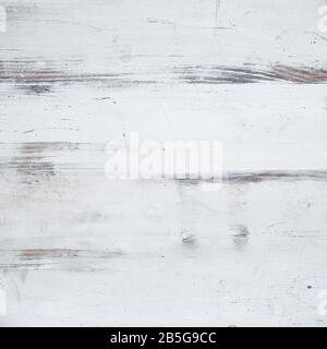 Old vintage wooden background with white colors. Abstract grunge old color wood texture background. Stock Photo