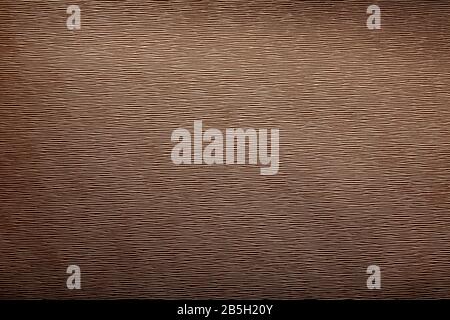 Brown skin texture close up as background. In full screen. The material for the manufacture of leather goods Stock Photo