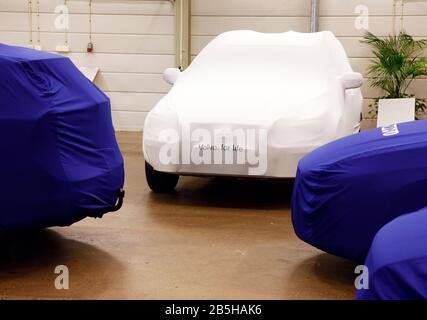 New Volvo cars ready for delivery.Photo Jeppe Gustafsson Stock Photo