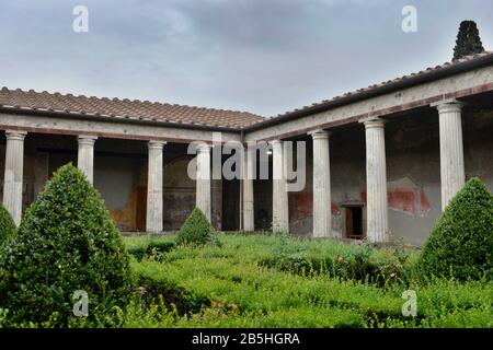 Haus des Menander, Pompeji, Kampanien, Italien Stock Photo