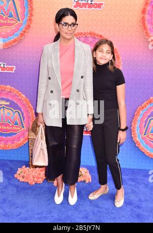 BURBANK, CA - MARCH 07: Rachel Roy attends the premiere of Disney Junior's 'Mira, Royal Detective' at Walt Disney Studios Main Theater on March 07, 2020 in Burbank, California. Stock Photo