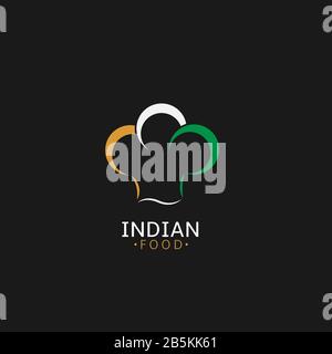 Indian food icon Stock Vector