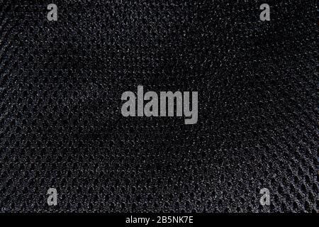 Mesh Cloth speaker cover, Gille Fabric, copy space, blank background, with selective focus Stock Photo