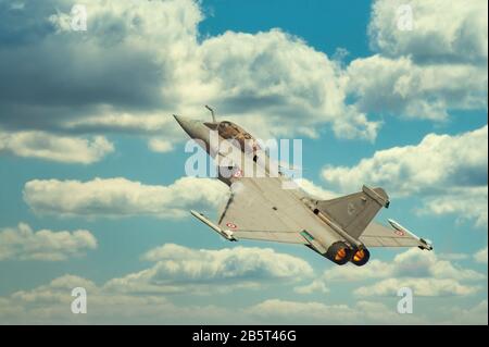 Dassault Rafale Multi-Role Fighter Jet Stock Photo