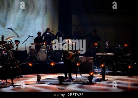 Toronto, Canada. 08th Mar, 2020. Nathaniel Rateliff performs at Roy Thomson Hall in Toronto, CANADA Credit: topconcertphoto/Alamy Live News Stock Photo
