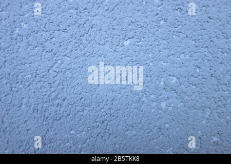 Blue textured background. Big grained grunge backdrop wall. Design pattern template with copy space Stock Photo