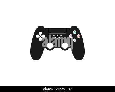 Controller, joystick icon. Vector illustration, flat design. Stock Vector