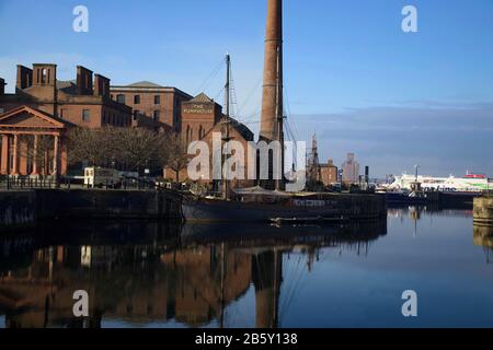 Pump House, Albert Dock, Liverpool Stock Photo