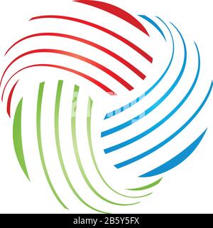 Painter, coloured, painter, house, logo Stock Vector