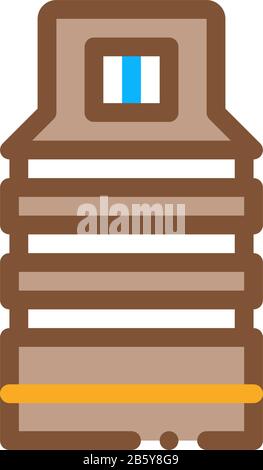 Tattoo Device Icon Vector Outline Illustration Stock Vector