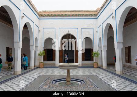 Marrakech, one of four Royal Citieis of Morocco Stock Photo