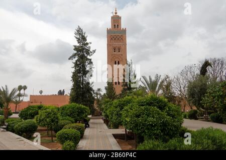 Marrakech, one of four Royal Citieis of Morocco Stock Photo