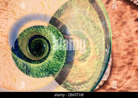 background of abstract multicolored spiral Stock Photo