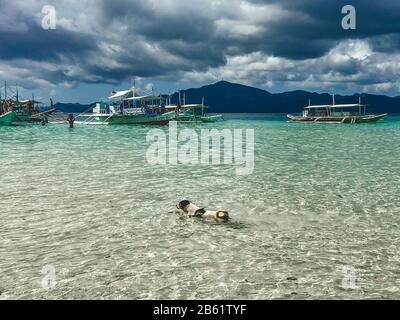 Ditaytayan island in Coron, Palawan, Philippines Stock Photo