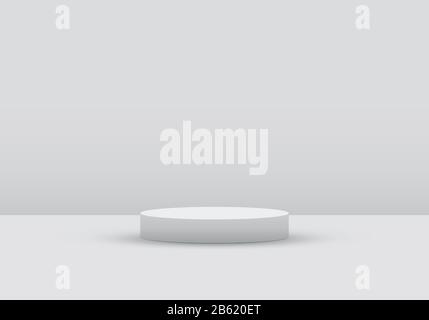 3D illustration in minimalist style. Stock Vector