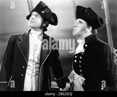 CHARLES LAUGHTON as Captain Bligh CLARK GABLE as Fletcher Christian and ...