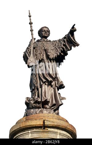 Switzerland, Europe, Great Saint Bernhard, Pass, scenery, statue ...