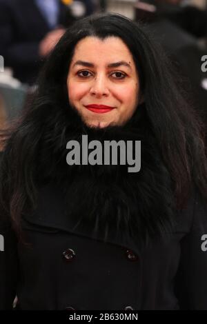 Marjane Satrapi attends the Premiere of Radioactive held at the Curzon ...