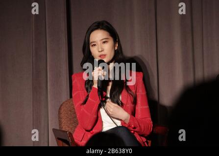 Liu Yifei  03/07/2020 'Mulan' Special Screening held at The Directors Guild of America Theatre in Los Angeles, CA Photo by Izumi Hasegawa / HollywoodNewsWire.net