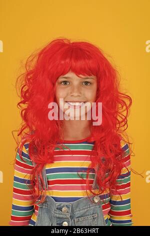 kids ginger wig