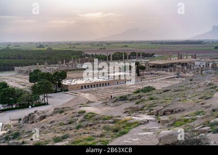 Persepolis city, Ancient Persia, Iran. UNESCO Heritage Stock Photo