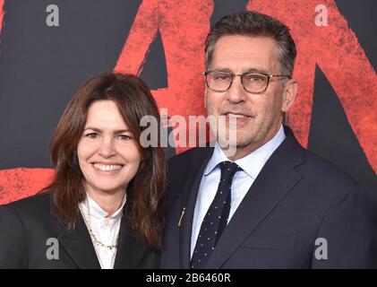 March 9, 2020, Hollywood, California, USA: Rick Jaffa nad Amanda Silver arrives for the premiere of the film â€˜Mulanâ€™ at the Dolby Theatre. (Credit Image: © Lisa O'Connor/ZUMA Wire) Stock Photo