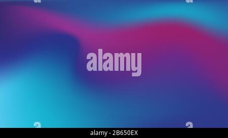 Abstract multicolored gradient mesh vector background. Blue, Violet, Pink Mesh Waved blurred liquid texture. Stock Vector