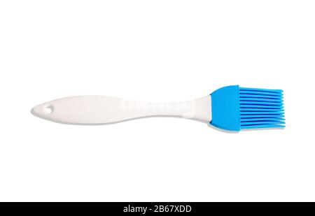 Silicone Brush cooking isolated on white Stock Photo