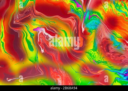 Abstract coloring background of the bright gradients with visual wave Stock Photo