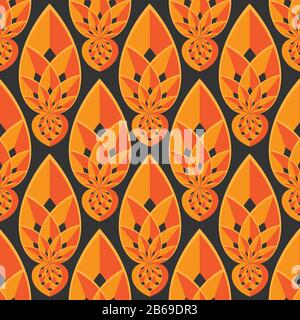 Seamless ornament pattern vector tile for multipurpose use in design Stock Vector