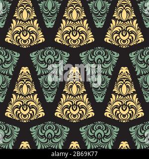 Seamless ornament pattern vector tile for multipurpose use in design Stock Vector