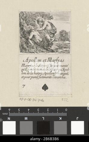 Apollo; Apollon; Card game with mythological performances; Jeu des ...