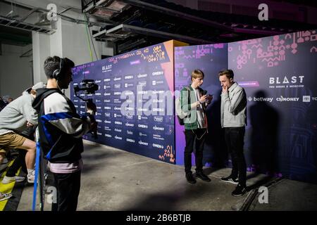 Editorial image of a Counter Strike: Global Offensive esports tournament event. Stock Photo