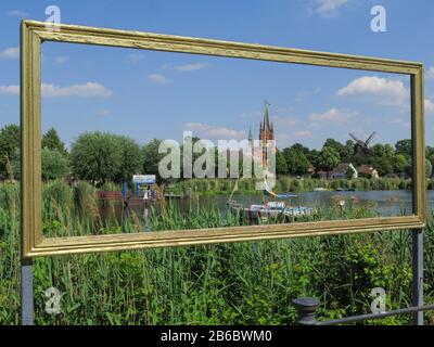 Stadtansicht, Werder an der Havel, Brandenburg, Deutschland Stock Photo