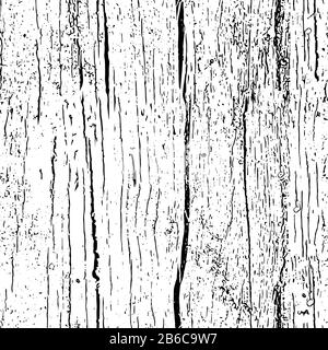 Wood texture seamless vector pattern. Wooden vertical grain texture. Abstract background  Stock Vector