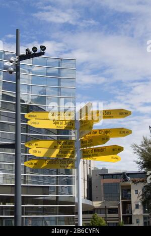 Artwork in Christchurch, New Zealand Stock Photo