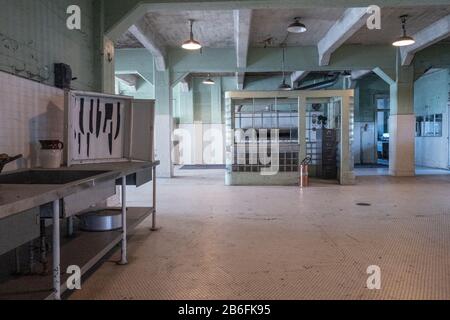 Alcatraz Federal Penitentiary prison in San Francisco, California,USA Stock Photo