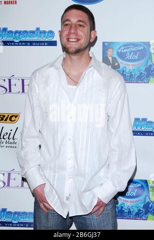 Elliott Yamin, American Idol Season 5 Contestant at the American Idol Season 5 Top 24 Semi-Finalists Party held at Cinespace in Hollywood, CA. The event took place on Saturday, February 18, 2006.  Photo by: SBM / PictureLux All Rights Reserved - File Reference #33984-342SBMPLX Stock Photo