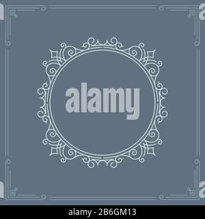 Luxury sacred geometry vector set frame Stock Vector