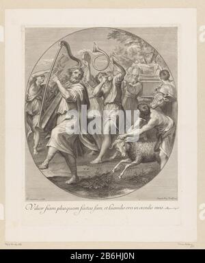 Illustration of David Dancing before the Ark - King David Danced before ...