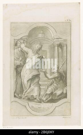 The lame man healed Acts 3:1-3-26 miracles of Jesus: old bible card ...