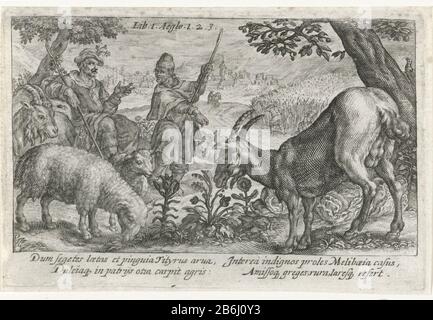 Meliboeus and Tityrus Stock Photo - Alamy