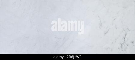 White marble background texture. Banner image for design, web site Stock Photo