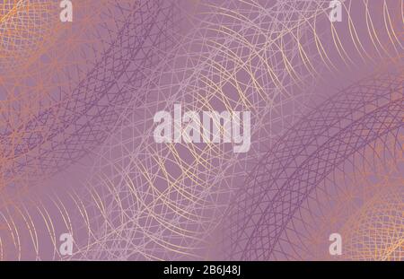 Thin wavy lines for backdrop, flyer, coupon, voucher Stock Vector