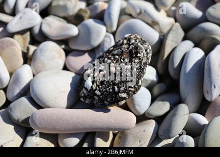 Beach Stones Stock Photo