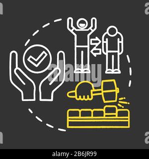 Conversion strategies chalk RGB color concept icon. Sales funnel. Generating lead customers. Retail and e-commerce. Marketing idea. Vector isolated Stock Vector