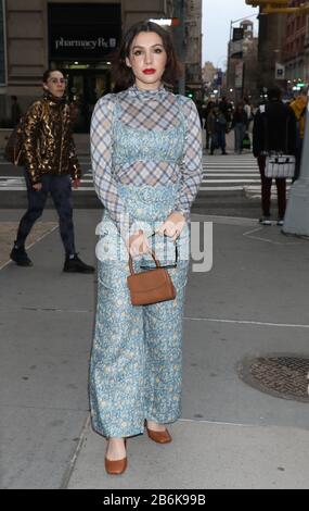 NEW YORK, NY- March 10: Hannah Marks at Build Series promoting her new movie Banana Split on March 10, 2020 in New York City. Credit: RW/MediaPunch Stock Photo